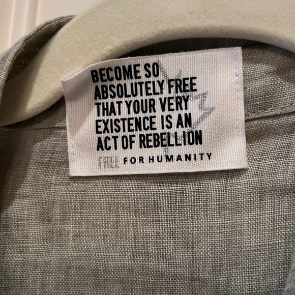 Free for humidity linen jacket size 4 - Picture 2 of 5